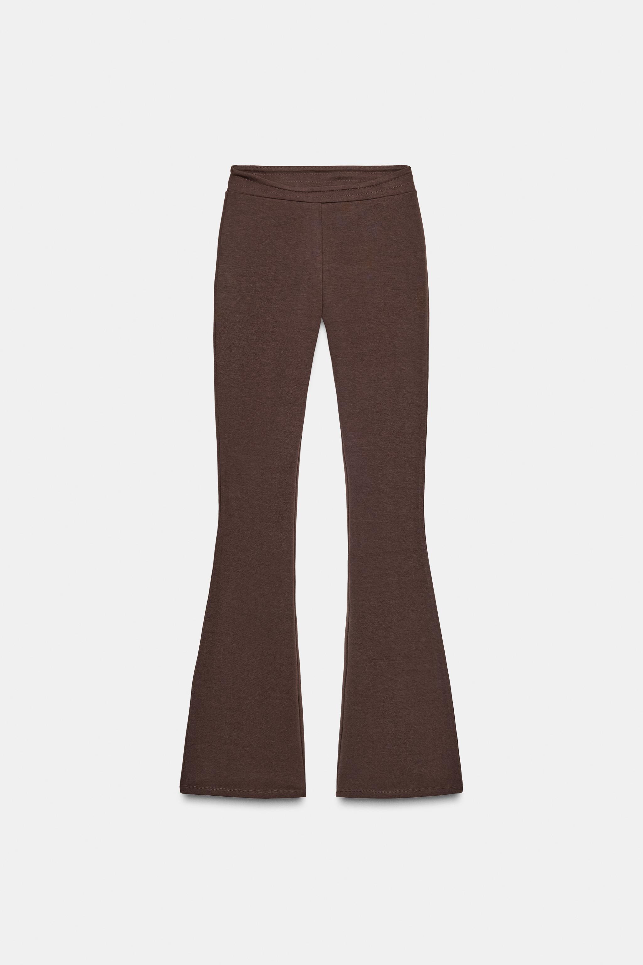 PANTALON FLARE INTERLOCK